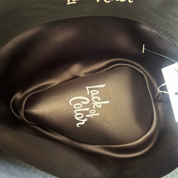 Lack of Color Benson Wool Fedora Black Size Small NWOT - Picture 9 of 9